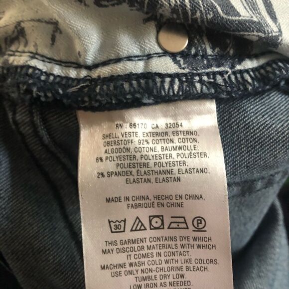 NWT Pilcro Of The Letterpress Flare Size 27 Jeans - Picture 8 of 8